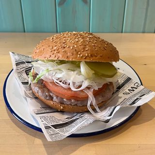 12- Hamburguesa Clásica