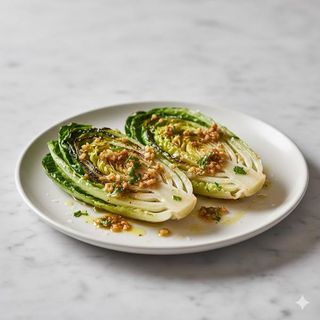 Ensalada De Cogollos Al Ajillo