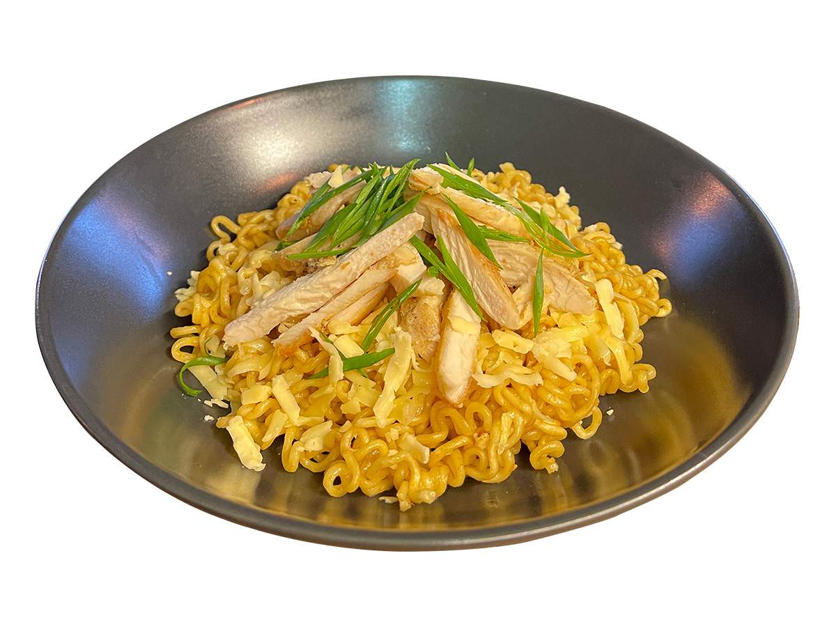 Рамен жареный