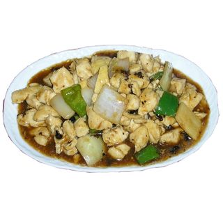 79. Pollo Con Judías Negras Y Ajos