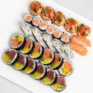 Set z surowych ryb 30 szt.