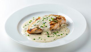 Piept de pui cu smântână