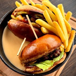 Бургер сирний