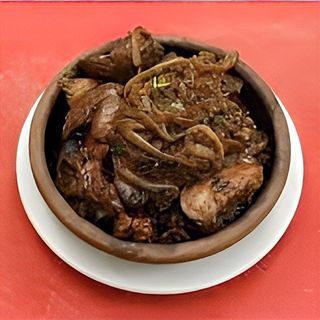 ღორის ჯიგარი კეცზე