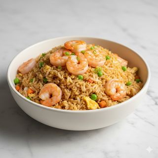 Arroz Frito Con Gambas