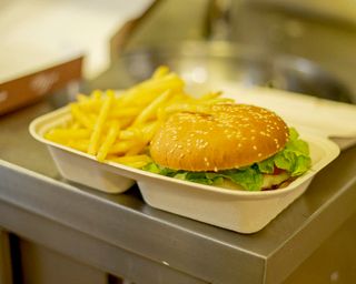 Hambúrguer Com Bacon 