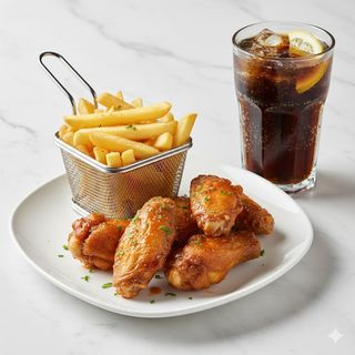 Menú 11 Alitas De Pollo