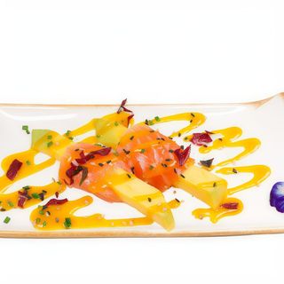 160.salmon con mango 4u