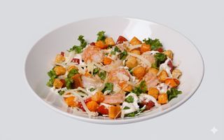 Աղցան մանրածովախեցգետնով