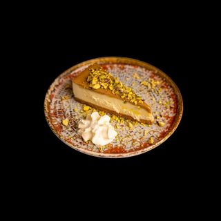 Chessecake con pistachos