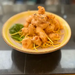 Gambas Tigre En Mayo-Kimchi