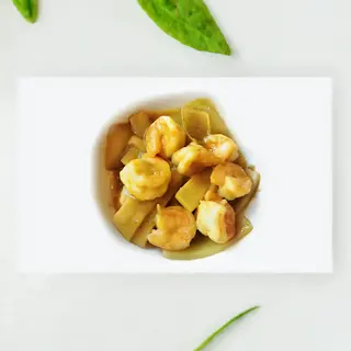 127 Gamberi al curry