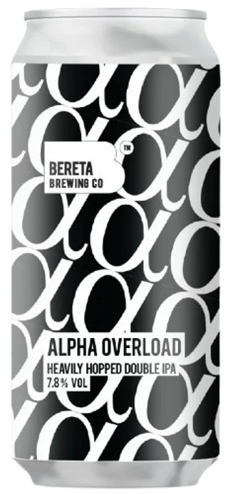 Alpha Overload Bereta Brewing Co Lata 44 cl.