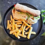 Sandwich Vege with fries / Sendvič Vege sa pomfritom