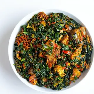 Efo Riro Per Portion