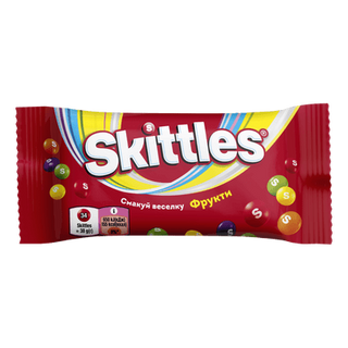 Драже Skittles оригінальний фруктовий (38г)