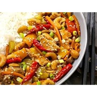 Kung Pao Vegetables With Cashewnuts