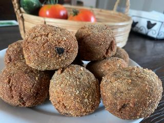 Polpettine melanzane e formaggio