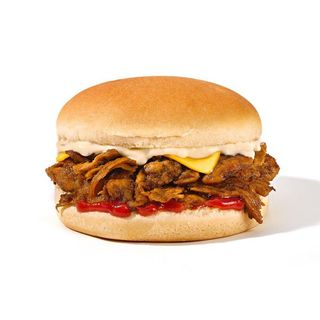 Vegetarian Cheeseburger
