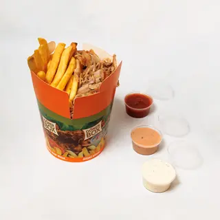 Kebab box piletina