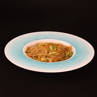 174. Spaghetti di soia con verdure