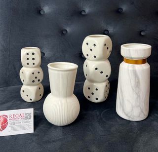 Vases - Marble Ceramic Vase