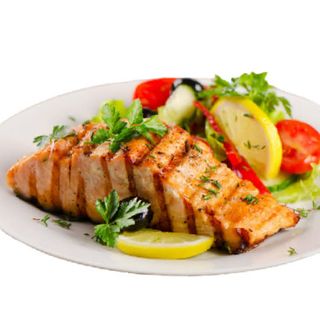 Plato Combinado De Salmón