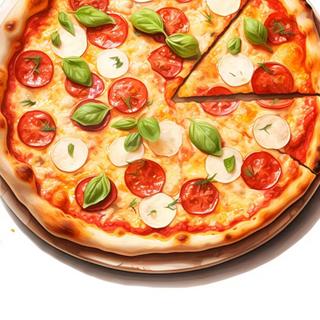 Pizza Indian (28 Cm.)