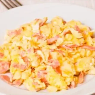 35. Huevos Revueltos Con Jamón