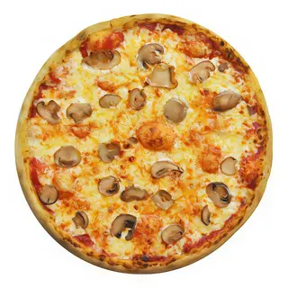 Pizza funghi (familiar)
