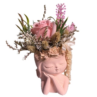 Vaza Mica Flori Artificiale 15CM