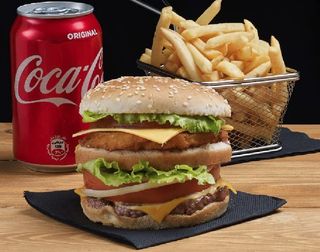 Menú O'Cordon Bleu Burger