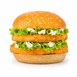 Double Chicken burger