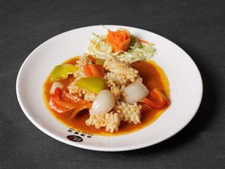 Calamari in salsa piccante