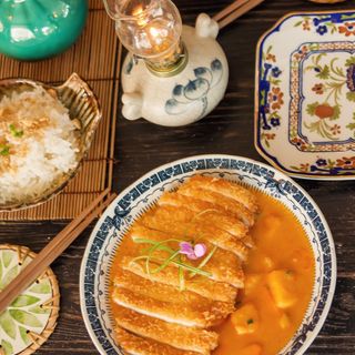 Pollo Katsu Al Curry Massaman