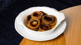 გამომცხვარი სოკოს ქუდები 250 გრ