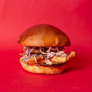 La Chicken Rodriguez Burger