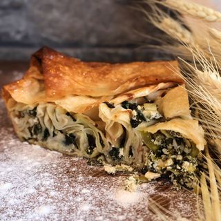 Парче зелник с ръчно точени кори