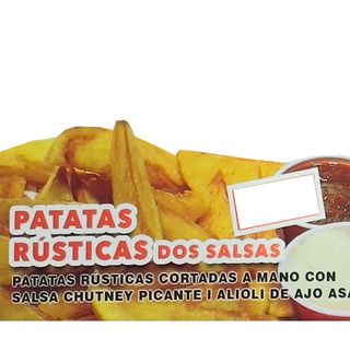 Patatas rústicas