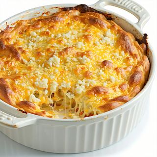 Запеканка с кашкавал и сирене