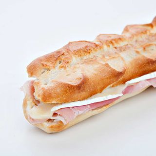 Baguette de Jamón Dulce Natural y Queso Fundido