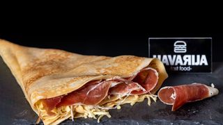 Palačinka sa pršutom