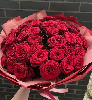 25 czerwonych róż 