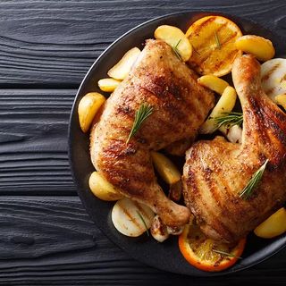 Plat 1/4 Poulet Rôti