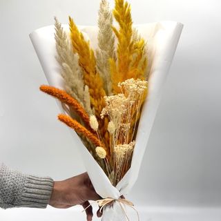 Bouquet De Fleurs Séchées Automne