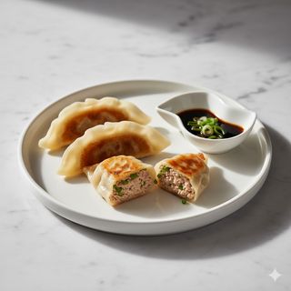 Ravioli di carne alla griglia  5 pezzi