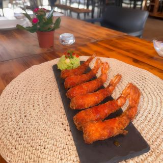 Langostinos En Tempura