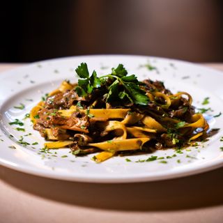 Fettuccine ai funghi porcini tartufati