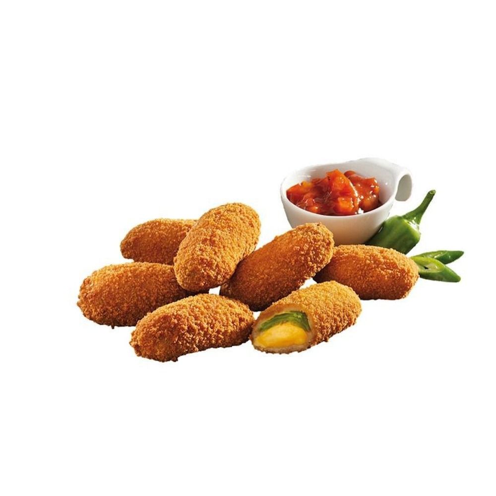Jalapeños y cheddar