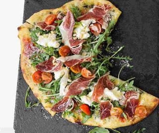 Pizza ibérica (33 cm.)